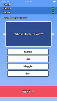 homer simpsons trivia iphone resimleri 2