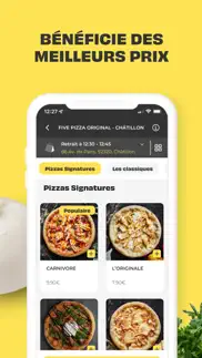 five pizza original iPhone Captures Décran 3