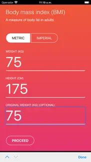 weight converter and bmi iphone images 4