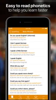 speakeasy german phrasebook iPhone Captures Décran 2