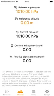 barometer & altimeter pro iphone images 4