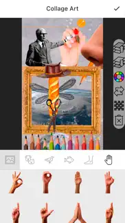 collage art - become an artist iphone capturas de pantalla 3