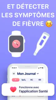 body temperature app for fever iPhone Captures Décran 4