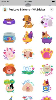 pet love stickers - wasticker iphone images 3