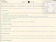 runestone text editor iPad Captures Décran 3