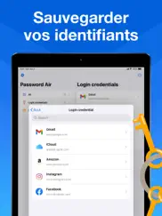 passwords air - lock manager iPad Captures Décran 4