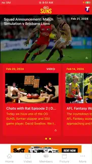 gold coast suns official app iphone images 1