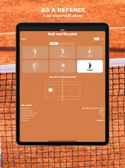 tennis score keepr ipad capturas de pantalla 3