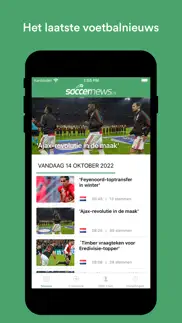 soccernews.nl iPhone Captures Décran 1