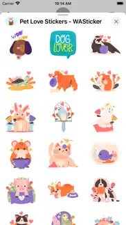 pet love stickers - wasticker iphone images 4