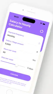 salary to hourly converter iphone images 2