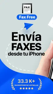 fax free: enviar documentos iphone capturas de pantalla 1