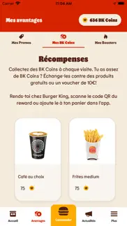 my burger king be & lux iPhone Captures Décran 2