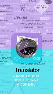 itranslator - photo to text iPhone Captures Décran 1