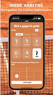 tennis score keepr iPhone Captures Décran 3