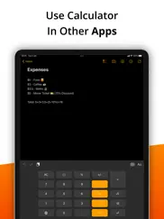 calculator keyboard - calku iPad Captures Décran 1