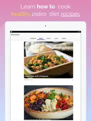 paleo diet recipes app ipad images 2