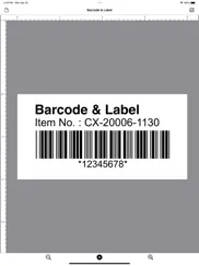 barcode & label ipad images 1