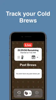 brewli - cold brew tracker iphone images 1