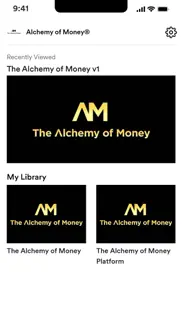 alchemy of money iPhone Captures Décran 2