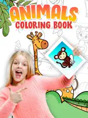 paint animal - coloring book for kids ipad images 1