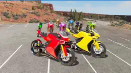 superhero moto stunts racing iphone images 1