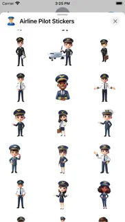airline pilot stickers iphone resimleri 2