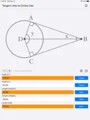 tangent lines to circles calc ipad images 4