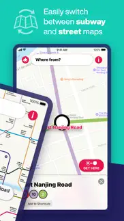 shanghai interactive metro map iphone capturas de pantalla 2