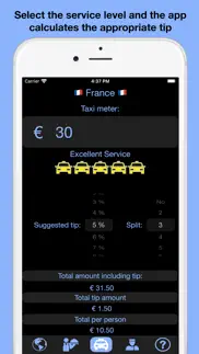 ultimate travel tip calculator iphone capturas de pantalla 2