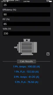 electrical motor calculator iphone images 2