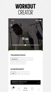 adidas training by runtastic iPhone Captures Décran 1