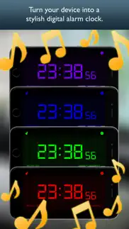 digital alarm clock simple iphone images 1