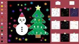 christmas coloring kid toddler iphone images 2