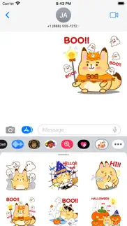 little mizu fox stickers iphone images 2