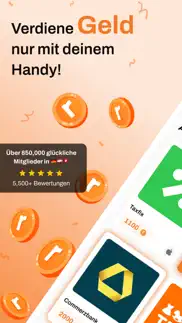 rewards.de - geld verdienen iphone bildschirmfoto 1
