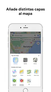 google maps - rutas y comida iphone capturas de pantalla 4