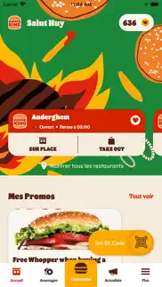 my burger king be & lux iPhone Captures Décran 1