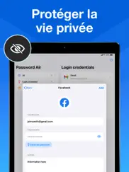 passwords air - lock manager iPad Captures Décran 2