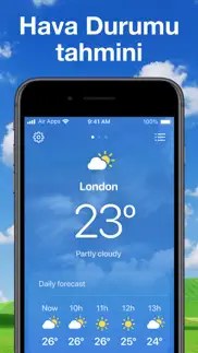 hava durumu air - hava tahmini iphone resimleri 1