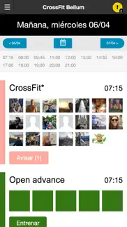 crossfit bellum iphone capturas de pantalla 2