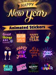 happy new year with stickers ipad images 1