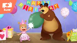 Маша и Медведь день рождения айфон картинки 4