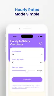 salary to hourly converter iphone images 3