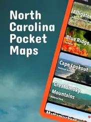 north carolina pocket maps ipad bildschirmfoto 1