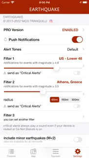 earthquake - alerts and map iphone images 3