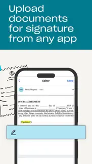 dropbox sign: document signer iphone images 4