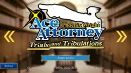 ace attorney trilogy iPhone Captures Décran 3