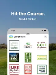 golf sticker for imessage ipad images 3