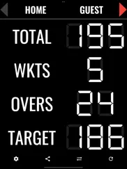 simple cricket scoreboard ipad images 2